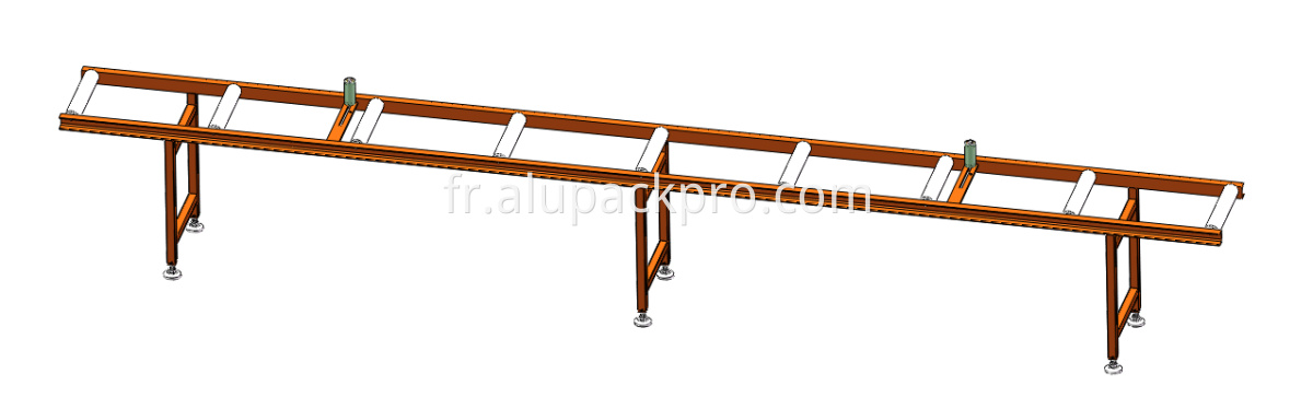 aluminum automated Material film packaging Line